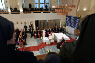 14-Apostolische Reise nach Nordmazedonien: Treffen mit Priestern und Ordensleuten 