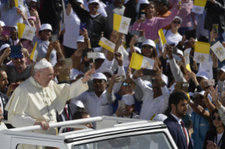 0-Apostolische Reise in die Vereinigten Arabische Emirate: Heilige Messe