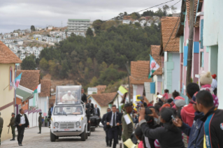 9-Apostolische Reise nach Madagaskar: Besuch der "Stadt der Freundschaft von Akamasoa"