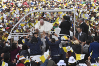 7-Voyage apostolique au Madagascar : Sainte Messe 