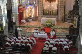 2-Apostolic Journey to Madagascar: Meeting with Bishops of Madagascar  