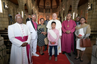14-Apostolic Journey to Madagascar: Meeting with Bishops of Madagascar  