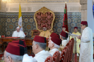 2-Viagem Apost&#xf3;lica ao Marrocos: Apelo de Sua Majestade o Rei Mohammed VI e de Sua Santidade Papa Francisco sobre Jerusal&#xe9;m /Al Qods Cidade santa e lugar de encontro
