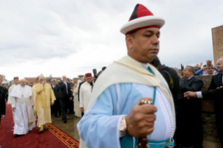 7-Apostolische Reise nach Marokko: Begegnung mit dem marokkanischen Volk, den Vertretern der Regierung, der Zivilgesellschaft und dem Diplomatischen Korps  