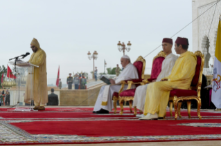 10-Viaggio Apostolico in Marocco: Incontro con il Popolo Marocchino, le Autorit&#xe0;, con la Societ&#xe0; civile e con il Corpo Diplomatico  