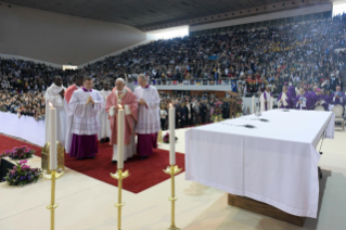 12-Apostolische Reise nach Marokko: Heilige Messe 