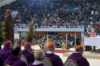 16-Apostolische Reise nach Marokko: Heilige Messe 