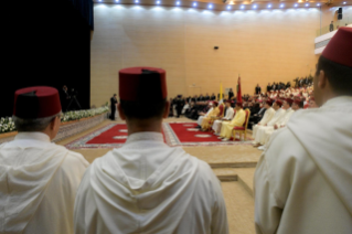 5-Viaje apost&#xf3;lico a Marruecos: Visita al Instituto <br>Mohamed VI para la formación de imanes, predicadores y predicadoras