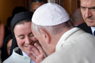 8-Apostolic Journey to Morocco: Meeting with Priests, Religious, Consecrated Persons and the Ecumenical Council of Churches