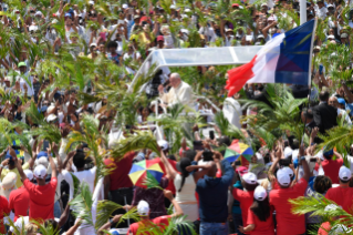 4-Voyage apostolique à l'Île Maurice : Messe