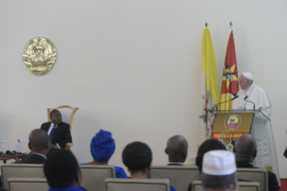 8-Apostolic Journey to Mozambique: Meeting with the Authorities, Civil Society and the Diplomatic Corps 