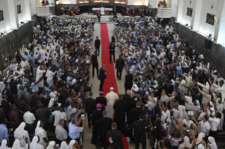 1-Apostolic Journey to Mozambique: Meeting with the Bishops, Priests, Men and Women Religious, Consecrated Persons, Seminarians, Catechists and Animators 