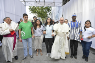 11-Viaggio Apostolico a Panama: Cerimonia di accoglienza e apertura della GMG  