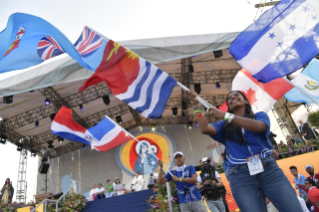 18-Viagem Apostólica ao Panamá: Cerimônia de abertura da JMJ