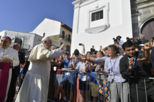 16-Apostolische Reise nach Panama: Heilige Messe mit Priestern, Ordensleuten und Laienbewegungen