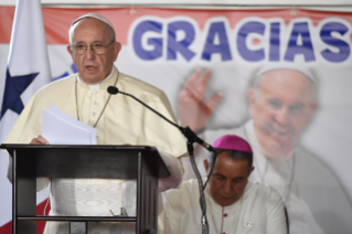 3-Viaggio Apostolico a Panama: Visita alla Casa Hogar del Buen Samaritano