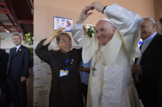 10-Voyage apostolique au Panama : Visite à la Casa Hogar Buen Samaritano
