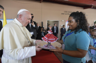 13-Viaggio Apostolico a Panama: Visita alla Casa Hogar del Buen Samaritano
