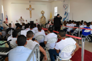 3-Viaggio Apostolico a Panama: Liturgia penitenziale con i giovani privati della libert&#xe0; 