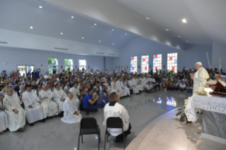 17-Voyage apostolique au Panama : Liturgie pénitentielle avec les jeunes privés de liberté au Centro de Cumplimiento de Menores Las Garzas de Pacora