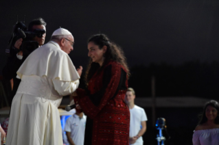2-Apostolische Reise nach Panama: Gebetsvigil mit Jugendlichen 
