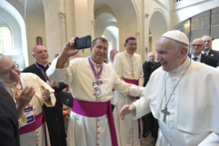 0-Apostolic Journey to Panama: Meeting with central american Bishops
