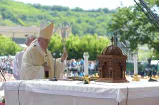 10-Apostolic Journey to Romania: Divine Liturgy with the Beatification of 7 Greek-Catholic Martyr bishops  