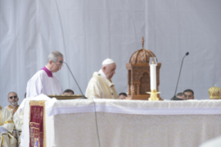 18-Apostolic Journey to Romania: Divine Liturgy with the Beatification of 7 Greek-Catholic Martyr bishops in the Field of Liberty in Blaj