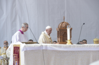 18-Viaje apostólico a Rumanía: Divina Liturgia con beatificación de los siete obispos greco-católicos mártires