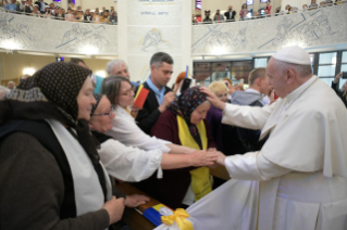2-Apostolic Journey to Romania: Visit to Our Lady Queen of Iasi Cathedral  
