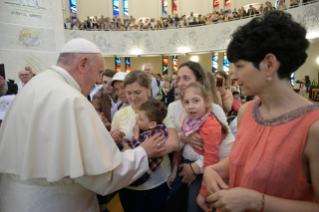 1-Apostolische Reise nach Rumänien: Besuch der Kathedrale St. Maria Königin in Iași