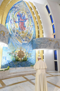 9-Apostolic Journey to Romania: Visit to Our Lady Queen of Iasi Cathedral  
