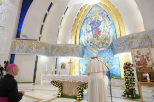 4-Apostolische Reise nach Rumänien: Besuch der Kathedrale St. Maria Königin in Iași