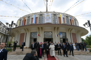 13-Apostolic Journey to Romania: Visit to Our Lady Queen of Iasi Cathedral  