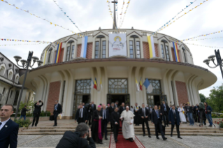 13-Viaggio Apostolico in Romania: Visita alla Cattedrale di Santa Maria Regina a Iasi