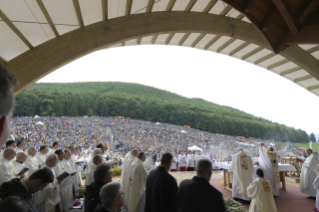 13-Apostolische Reise nach Rumänien: Heilige Messe im Heiligtum von Şumuleu Ciuc (Schomlenberg)
