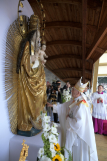 14-Apostolische Reise nach Rumänien: Heilige Messe im Heiligtum von Şumuleu Ciuc (Schomlenberg)