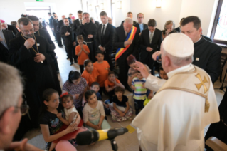 6-Apostolische Reise nach Rumänien: Begegnung mit der Roma-Gemeinschaft 