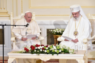 11-Apostolische Reise nach Rumänien: Begegnung mit dem Ständigen Synod der Rumänisch-Orthodoxen Kirche 