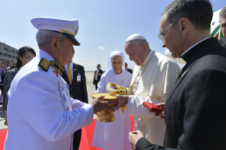 4-Viaje apostólico a Tailandia: Recibimiento oficial