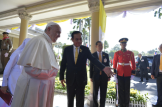 7-Voyage apostolique en Thaïlande : Rencontre avec les autorités, la société civile et le Corps diplomatique 