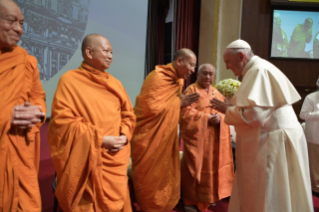 7-Apostolische Reise nach Thailand: Begegnung mit den christlichen Religionsführern und denen anderer Religionen 