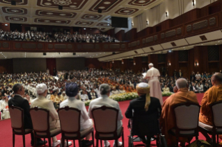 10-Viaje apost&#xf3;lico a Tailandia: Encuentro con los l&#xed;deres cristianos y de otras religiones