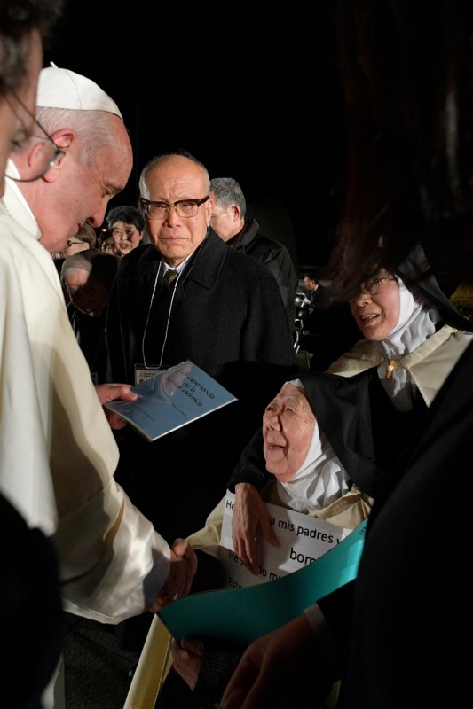 13-Viaje apost&oacute;lico a Jap&oacute;n: Encuentro por la paz