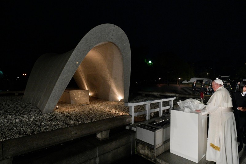 6-Viaje apost&oacute;lico a Jap&oacute;n: Encuentro por la paz