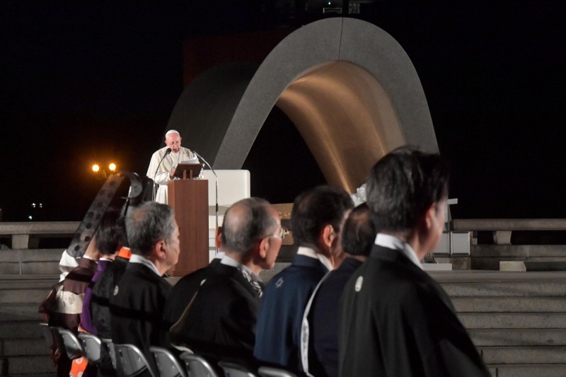 14-Viaje apost&oacute;lico a Jap&oacute;n: Encuentro por la paz