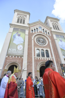 20-Viaggio Apostolico in Thailandia: Santa Messa con i giovani  