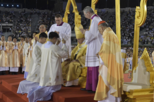 5-Voyage apostolique en Thaïlande: Messe