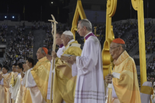 7-Voyage apostolique en Thaïlande: Messe