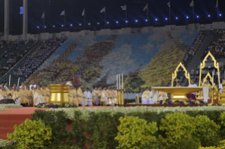 26-Voyage apostolique en Thaïlande: Messe